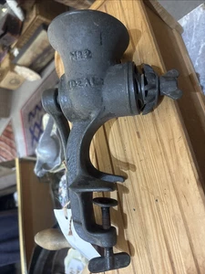 Antique Vintage Bolinder's No. 2 Meat Grinder - Picture 1 of 4