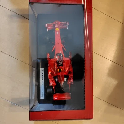 1/18 Hot Wheels Ferrari F2008 Kimi Raikkonen Rosso Metallizzato [Raro] - Immagine 1 di 4
