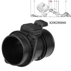 Mass Air Flow Meter Sensor 6-Pin For Renault Nissan Vauxhall 2.0 2.5 dCi CDTi - Picture 1 of 15