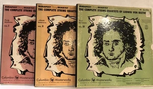 The Complete String Quartets Of Beethoven Vol I II & III Budapest String…. - Picture 1 of 19