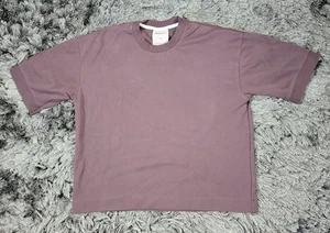 Amongst Others T-Shirt Mens XL Maroon Crewneck Short Sleeve Stretch Heavyweight - Picture 1 of 14