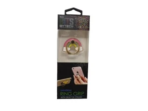 Tech Bits By Tech Universal Ring Grip w/ Built in Stand - New - Rainbow - Picture 1 of 1