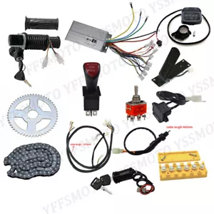 48V 1800W Brushless Controller Pedal Throttle Grips for E-bike Go Carts Scooters - Picture 1 of 44