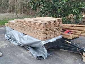 Reclaimed rough sawn barn wood flooring | 16' lengths | Nearly 600 sqft total!