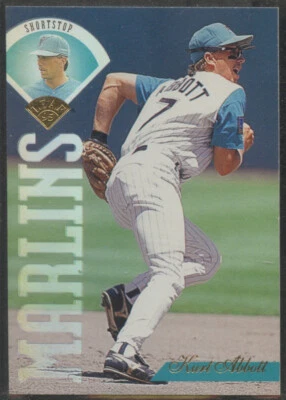 1995 Leaf #191 Kurt Abbott Florida Marlins - Image 1 of 2