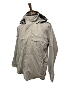 REGATTA Rain Coat Jacket Size Large 42 OverCoat ISOTEX 5000 Mens Detachable Hood - Picture 1 of 18