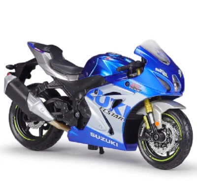 BBURAGO 1:18 2021 SUZUKI GSX-R1000 R Motorrad Modell OVP - Bild 1 von 4