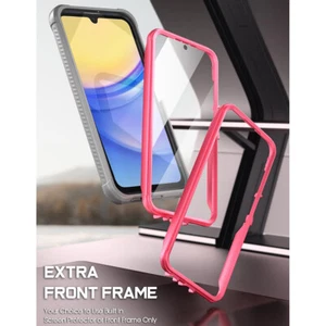 Funda para Galaxy A15 5G [Protector de Pantalla Incorporado] Cubierta Antigolpes Rosa - Imagen 1 de 6