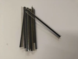 10x 2,54 mm 90° barra de pines Pin Header ángulo recto Arduino Raspberry Pi - Imagen 1 de 1