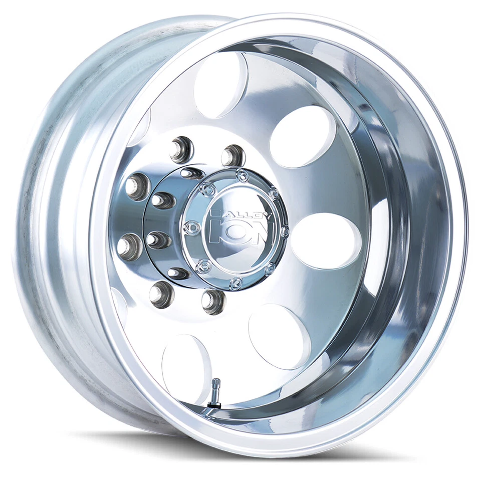 ION ALLOY 167 Dually Rear Rim 16X6 8X165.1 Offset -125 Polished (Quantity of 1) - Image 1 of 2