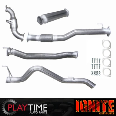 3 Inch Ignite Full Exhaust For RG Colorado 2012<2016 2.8L With Cat & Hotdog Raw - image 1 of 4