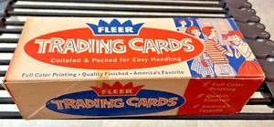 original 1965 FLEER MCHALES NAVY Empty Trading Card Wax Packs Vending Box - Picture 1 of 4