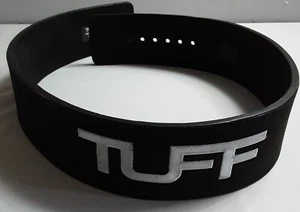 Neu, 4 Zoll schwarz Tuff Wrap Premium Leder Gewichtheben Hebel Gürtel (5XL) - Bild 1 von 4