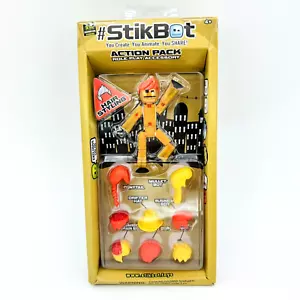 Stikbot Modellino Action Pack Accessori Gioco di Ruolo Acconciatura Parrucche Cappello Giocattoli - Foto 1 di 10