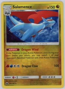 Pokemon TCG Salamence 106/168 Sun & Moon Cosmos Holo Rare Promo - Picture 1 of 1