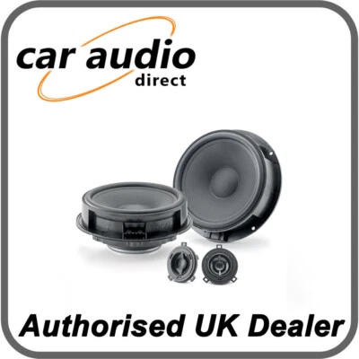 Focal ISVW165 16.5cm Two Way VW SEAT Skoda Custom Fit Component Speakers 120W - Image 1 of 4