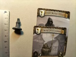 MONK MINIATURE +CARTE FRANCAISE/15MM/TIME OF LEGENDS JOAN OF ARC M203 - Imagen 1 de 1