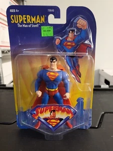 2001 Hasbro Superman The Man Of Steel Superman Action Figure Sealed NEW - Picture 1 of 10