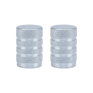 New OXFORD Gripper Valve Caps - Silver #OXOX761 - Picture 1 of 1