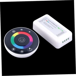 Wireless Touch Panel RF Remote 18A Controller Dimmer for RGB LED Strip F5 - Bild 1 von 9