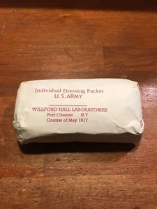 WWI US Army 1917 Contract Individual First Aid Dressing Medical Belt* - Bild 1 von 1