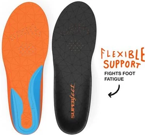 Superfeet All Purpose Cushion Insoles - Medium Arch Inserts for Trainers - Picture 1 of 6