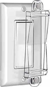 Light Switch Guard Cover- Light Switch Outlet Covers for Flat Modern Wall Switc - Picture 1 of 7