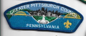 BSA,BOY SCOUT PATCH,GREATER PITTSBURGH COUNCIL ,PENNSYLVANIA-2 X 5.25" - Picture 1 of 1