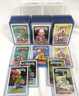 1988 Topps Garbage Pail Kids 14th Series OS14 MINT 88 Card Set in NEW TOPLOADERS - Image 1 of 4