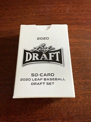2020 Leaf Baseball Draft 50 Card Set - Image 1 of 2
