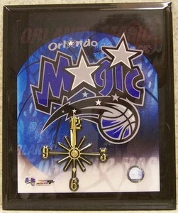 Reloj de pared NBA Orlando Magic NUEVO caja decorada alimentada por batería - Imagen 1 de 1