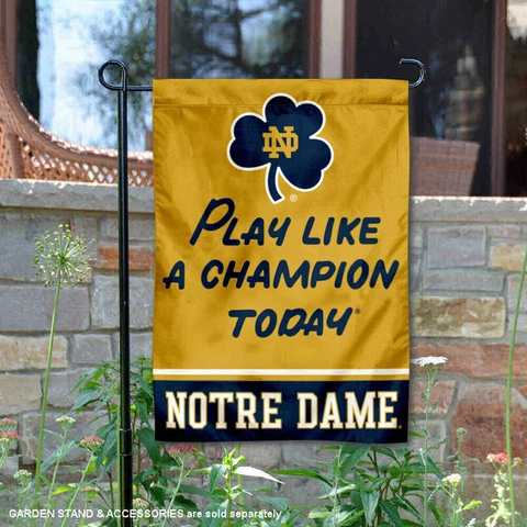 Irish Play Like A Champion Garden Yard Banner Cover