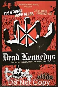DEAD KENNEDYS Konzert Show Poster - Bild 1 von 7