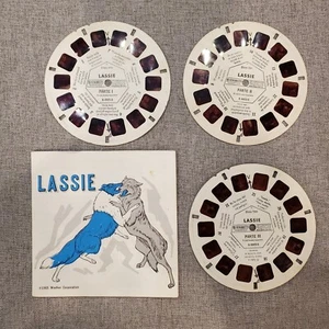 Sawyers Viewmaster Lassie B 4801-S TV Clásica 3 Carretes Folleto Idioma Español - Imagen 1 de 12