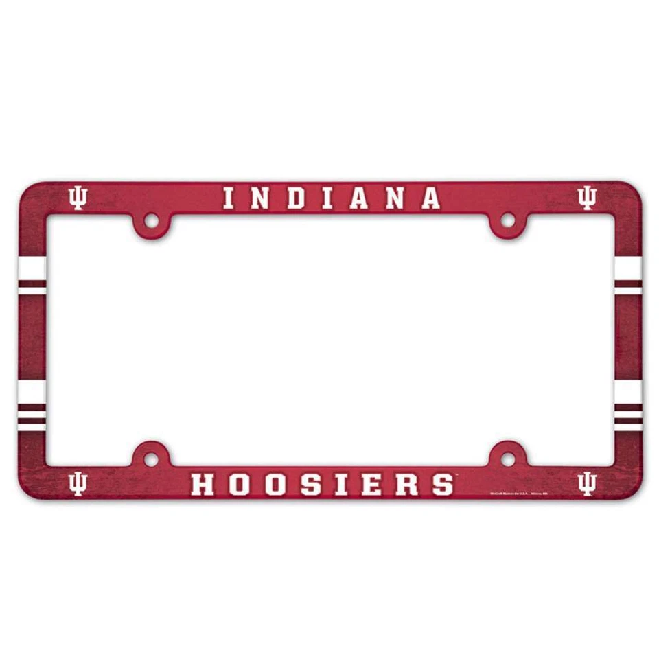 Indiana Hoosiers Plastic License Plate Frame - Image 1 of 1