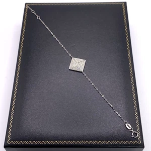 Diamant Armband 950 Platin 0,563 Karat natürlicher Diamant UK punziert - Bild 1 von 13
