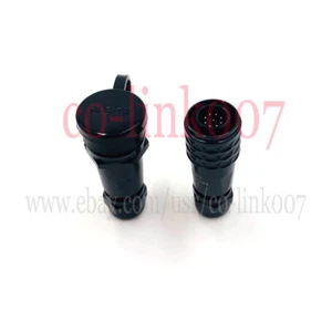 SA12 In-line IP67 Waterproof Plug & Socket Circular Connector 9pin WEIPU - Picture 1 of 8