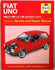 Haynes Fiat Uno 1983-1995,Up À M Immatriculation / Service And Repair Manual 168