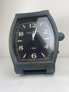 Vintage DuPont & Allardet Paris Large Metal Wristwatch Desk Clock Retro 15” - Picture 1 of 5