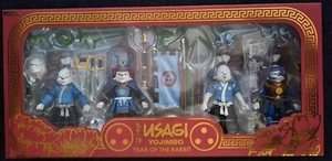 ๐๐ฐ๐ฅNECA Teenage Mutant Ninja Turtles USAGI YOJIMBO Year of the Rabbit 4 PACK - Picture 1 of 6