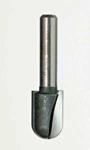 Trend Long Core Box / Radius Cutter Router Bit, 1/4" shank 6.3 mm radius curve. - Picture 1 of 2