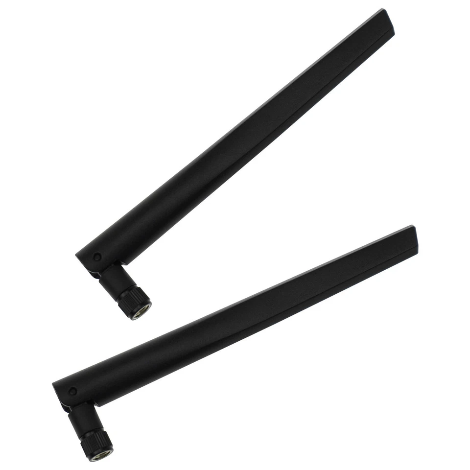 PC Wireless Antenna 2.4G 5GHz WiFi Bluetooth Network RP-SMA Hole Connector 6dBi - Image 1 of 4