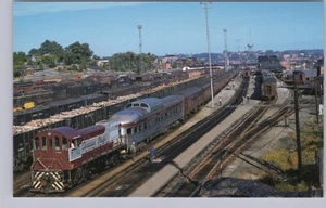 Yard & Station, 1967 RCP tren de pasajeros Expo Limited, postal Sudbury Ontario - Imagen 1 de 2