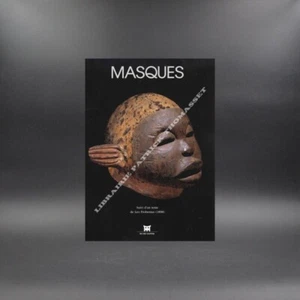 Masques Musée Dapper suivi d'un texte de Leo Frobenius - Imagen 1 de 1