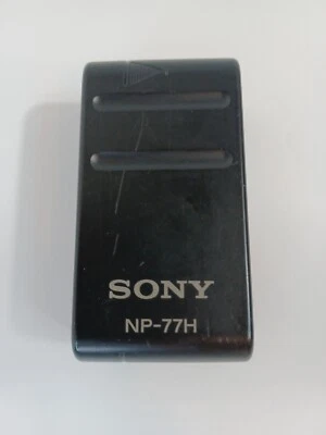 Bateria Sony NP-77H genuína 2400 mAh 6V recarregável para Handycams - Imagem 1 de 2