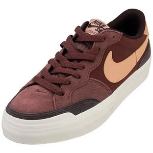Nike SB Zoom Pogo Plus Womens Fashion Trainers in Burgundy - Picture 1 of 8