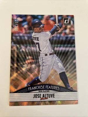 Donruss Franchise Features Bronze #22 2019 Jose Altuve Nick Madrigal/349 Foto 1 de 2