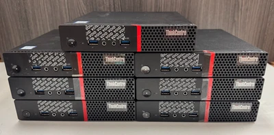 Lot of 7 x Assorted Lenovo ThinkCentre M700 Mini Desktop i5 i5-6500T - Image 1 of 3