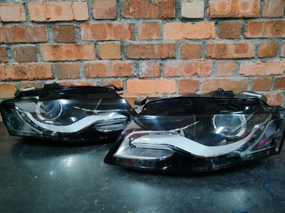 1 par de luces delanteras de xenón HID originales para Audi A4 B8 S4 2007-2011 Foto 1 de 4