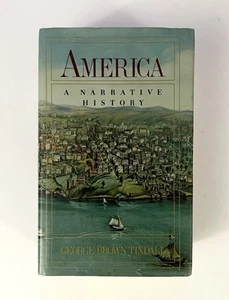 Amerika, eine narrative Geschichte von George Tindall 1984 Erstausgabe Hardcover Buch - Bild 1 von 7